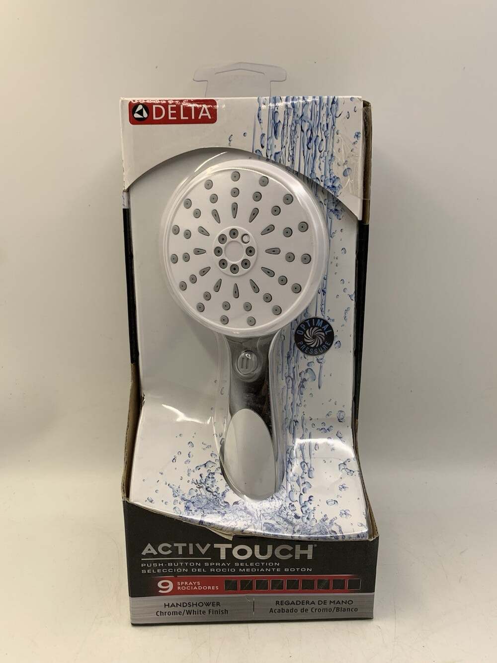 Delta ActivTouch 9-Spray Handshower (Model 75821WC)